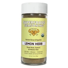 SUPERFOODS SEASONING: Lemon Herb Seasoning, 1.9 oz