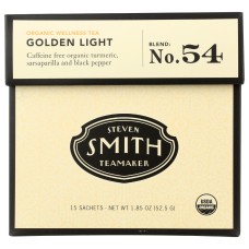 SMITH: Tea Golden Light Blnd Org, 15 bg