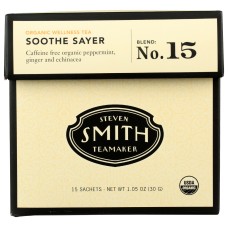 SMITH: Tea Soothe Sayer Org, 15 bg