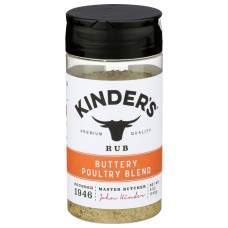 KINDERS: Seasoning Buttery Garlic Herb, 5 oz