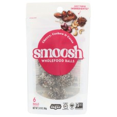 SMOOSH: Cherry Cashew and Cacao Brownie, 2.43 oz