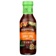 ORGANICVILLE: Sauce Bbq Tangy, 14 oz