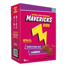 MAVERICKS: Kids Double Trouble Choc Cookiez, 7.04 oz