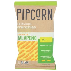 PIPCORN: Crunchies Chdr Jalapeno, 7 oz