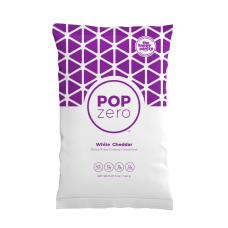 POPZERO: White Cheddar Popcorn, 5 oz