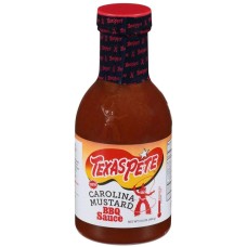 TEXAS PETE: Carolina Mustard Bbq Sauce, 17.5 oz