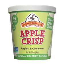 STRAW PROPELLER: Apple Crisp Oatmeal, 2.8 oz