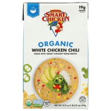 SMART CHICKEN: Organic White Chicken Chili Soup, 16.9 oz
