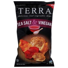 TERRA CHIPS: Sea Salt & Vinegar Chips, 5 oz