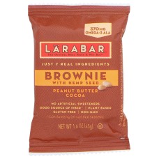 LARABAR: Peanut Butter Cocoa Brownie Bar, 1.6 oz