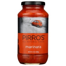 PIRROS SAUCE: Marinara Pasta Sauce, 24 oz