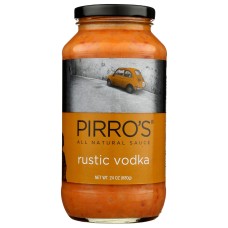 PIRROS SAUCE: Rustic Vodka Pasta Sauce, 24 oz