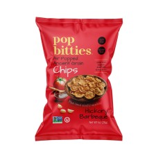 POP BITTIES: Hickory Barbeque Chips, 1 oz