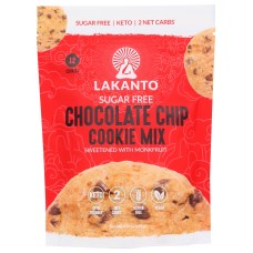 LAKANTO: Sugar Free Chocolate Chip Cookie Mix, 6.77 oz