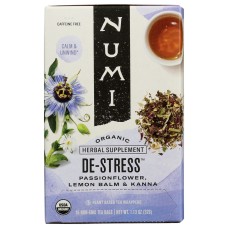 NUMI TEAS: Organic De Stress Tea, 16 bg