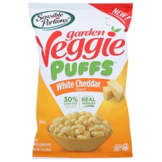 SENSIBLE PORTIONS: Garden Veggie Puffs White Cheddar, 3 oz