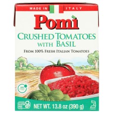 POMI: Crushed Tomatoes With Basil, 13.8 oz