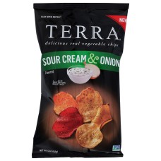 TERRA CHIPS: Sour Cream And Onion Chips, 5 oz
