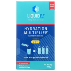 LIQUID IV: Hydration Strawberry 6Pkt, 3.39 oz