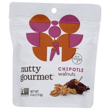 THE NUTTY GOURMET: Chipotle Walnuts, 4 oz