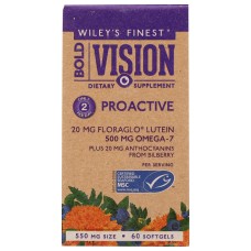 WILEYS FINEST: Proactive Bold Vision Softgel, 60 sg