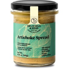 DELICIOUS & SONS: Artichoke Spread, 6.35 oz