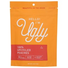 HELLO IM UGLY: Upcycled Peaches, 4 oz