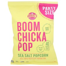 ANGIES: Boomchickapop Sea Salt Popcorn Party Size, 6.7 oz