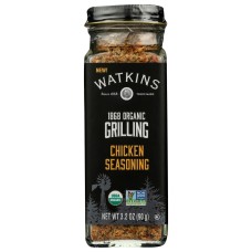 WATKINS: 1868 Organic Grilling Chicken Seasoning, 3.2 oz