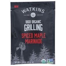 WATKINS: 1868 Organic Grilling Spiced Maple Marinade, 1.25 oz