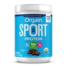 ORGAIN: Chocolate Flavored Sport Protein, 1.26 lb