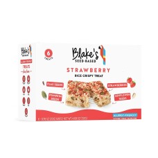 BLAKES SEED BASED: Strawberry Rice Crispy Treat Bars, 4.68 oz