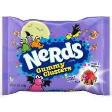 NERDS: Gummy Clusters Halloween Candy, 6 oz