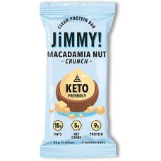 JIMMYBAR: Keto Macadamia Nut Crunch, 1.59 oz