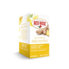 RED ROSE: Ginger Lemon Tea, 18 bg