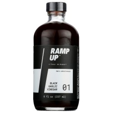 RAMP UP: Black Garlic Vinegar, 8 fo