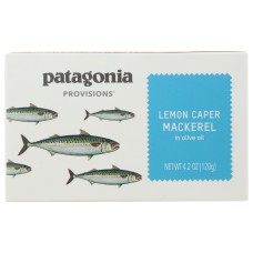 PATAGONIA PROVISIONS: Lemon Caper Mackerel, 4.2 oz