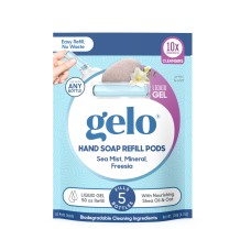 GELO: Sea Mist Mineral Freesia Hand Soap Refill Pods, 4.7 oz