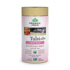 ORGANIC INDIA: Tulsi Sweet Rose Tea, 3.5 oz