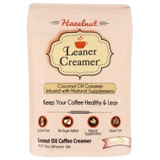 LEANER CREAMER: Hazelnut Refill Pouch Creamer, 9.87 oz