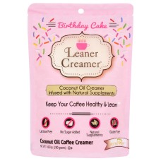LEANER CREAMER: Birthday Cake Creamer, 9.87 oz