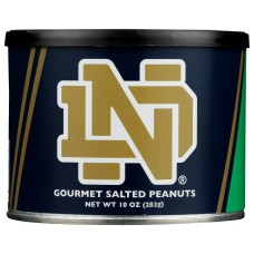 VIRGINIA PEANUT: Notre Dame Gourmet Salted Peanut, 10 oz