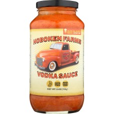 HOBOKEN FARMS: Vodka Sauce, 25 oz