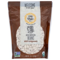 1000 SPRINGS MILL: Great Northern Beans, 16 oz