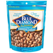 BLUE DIAMOND: Roasted Salted Almonds, 12 oz