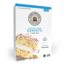 KING ARTHUR: Gluten Free Confetti Cake Mix, 18 oz