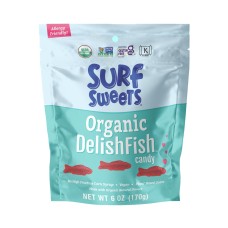 SURF SWEETS: Organic DelishFish Candy, 6 oz