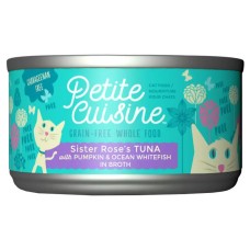 PETITE CUISINE: Sister Roseâs Tuna, Pumpkin & Ocean Whitefish Cat Food, 2.8 oz