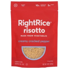 RIGHTRICE: Rice Crm Crkd Ppr Risotto, 6 oz