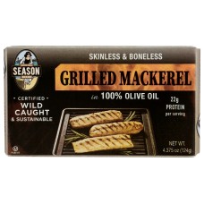 SEASON: Mackerel Sknls Bonelss Gr, 4.375 oz